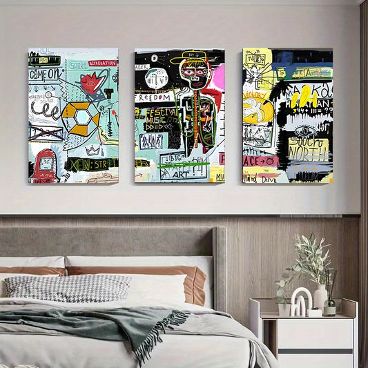 Stampa su tela intelaiata — Graffiti Tipografico