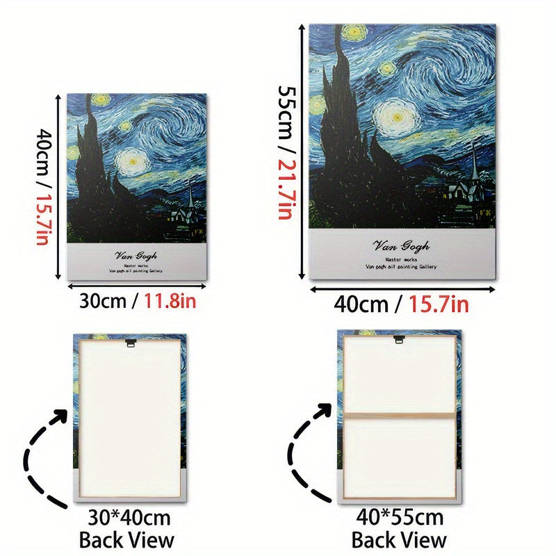 Stampa su tela intelaiata — Homage to Van Gogh