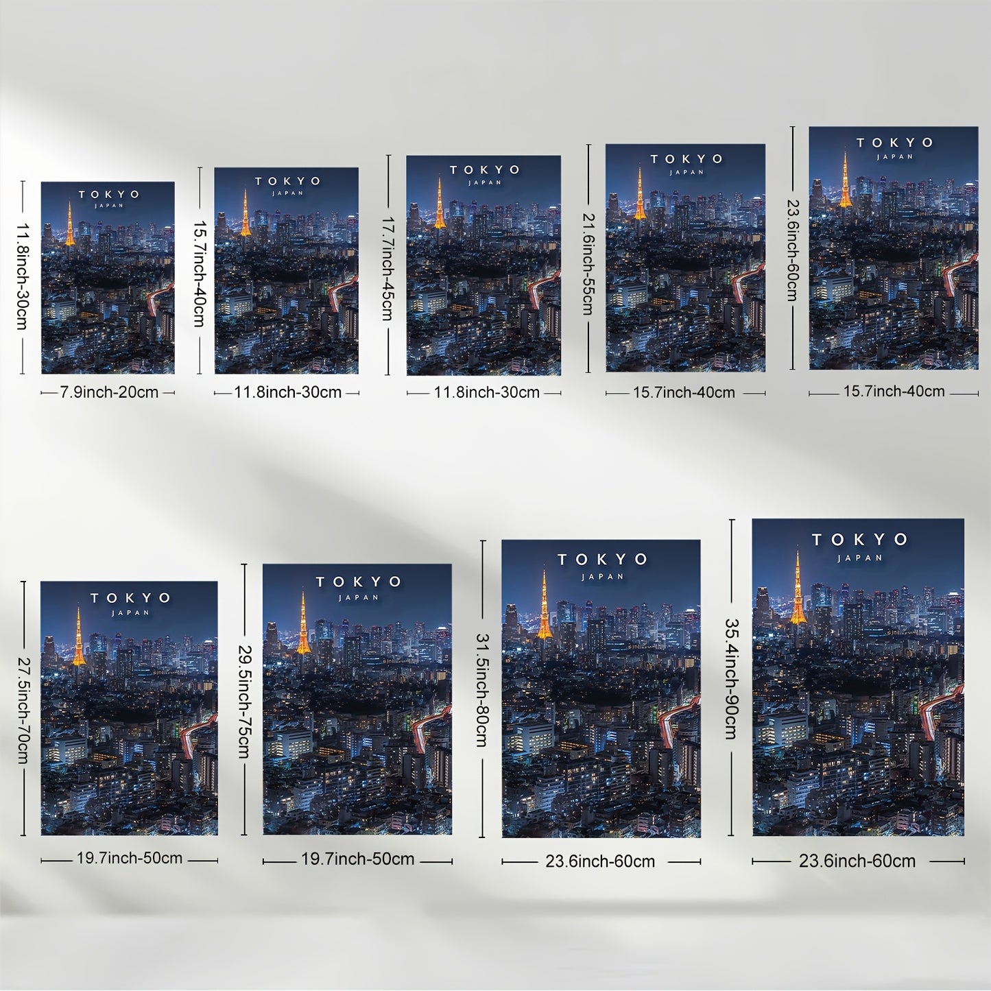 Stampa su tela intelaiata — Tokyo