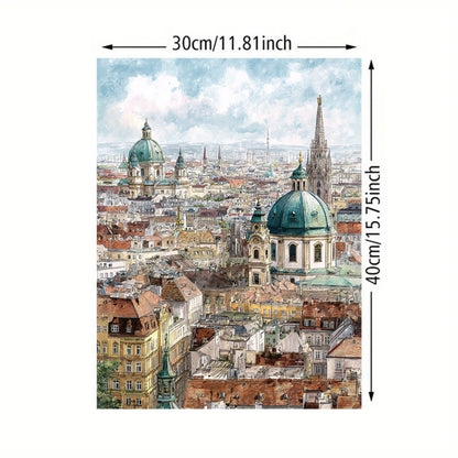 Stampa su tela intelaiata — Vienna