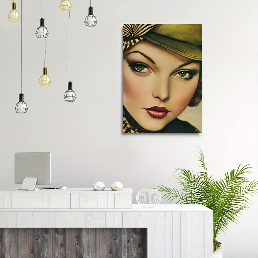 Stampa su tela intelaiata — Homage to Lempicka
