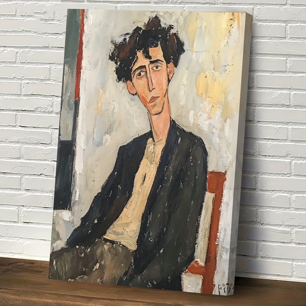 Stampa su tela intelaiata — Homage to Modigliani