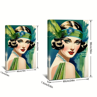 Stampa su tela intelaiata — Jazz Age
