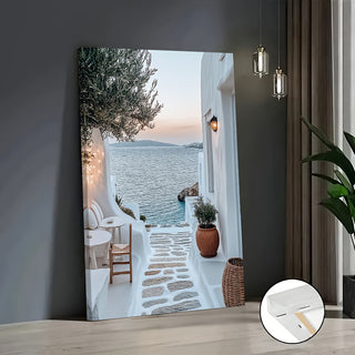 Stampa su tela intelaiata — Isola Greca