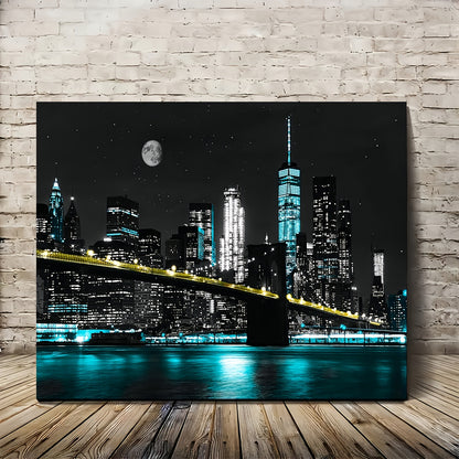 Stampa su tela intelaiata — Ponte di Brooklyn
