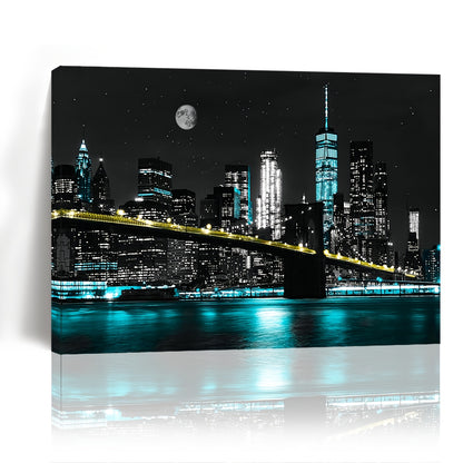 Stampa su tela intelaiata — Ponte di Brooklyn