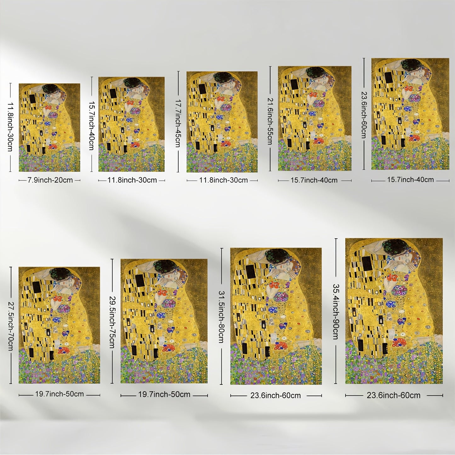 Stampa su tela intelaiata — Homage to Klimt