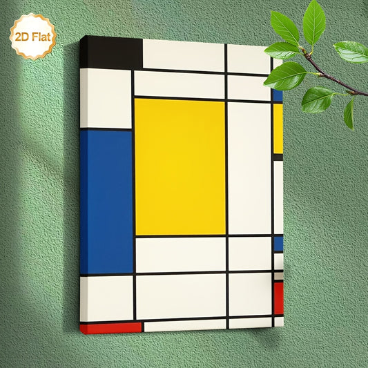 Stampa su tela intelaiata — Mondrian