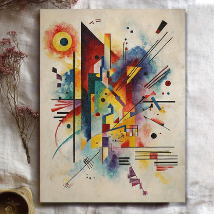 Stampa su tela intelaiata — Homage to Kandinsky