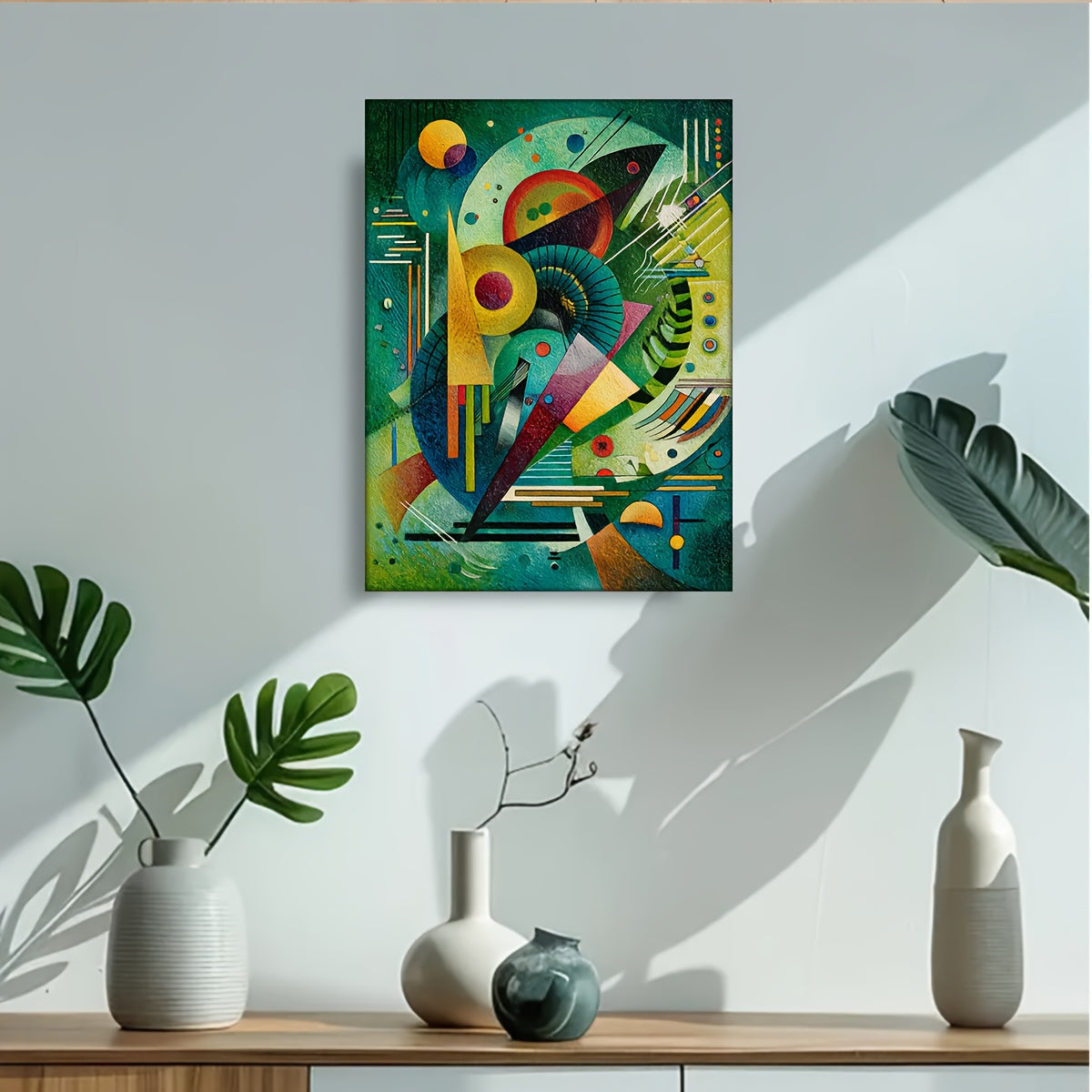 Stampa su tela intelaiata — Homage to Kandinsky