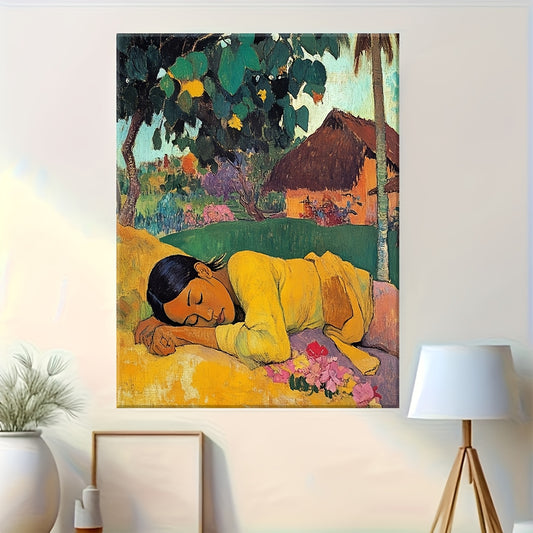 Stampa su tela intelaiata — Homage to Gauguin