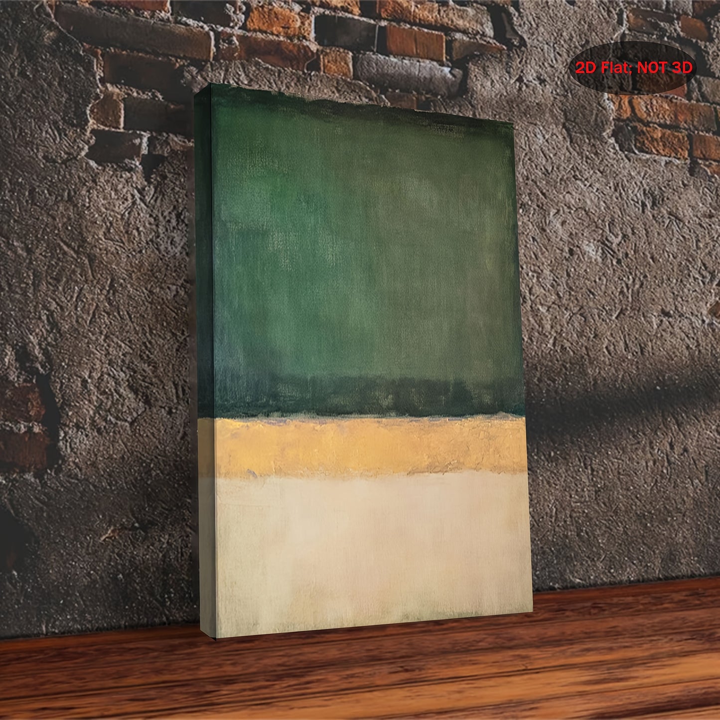 Stampa su tela intelaiata — Homage to Rothko