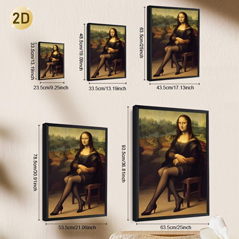 Stampa su tela — Homage to Mona Lisa