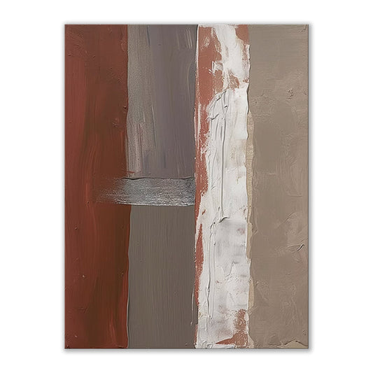 Dipinto a mano da intelaiare — Astratto Morandi