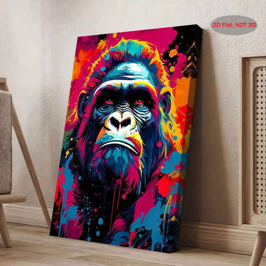 Stampa su tela — Gorilla Pop Art