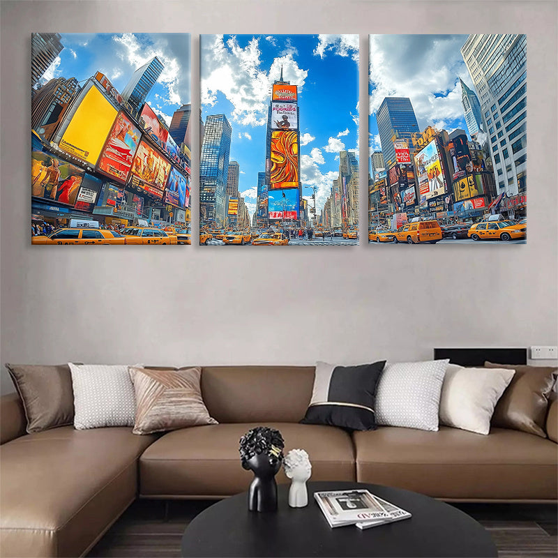 Stampa su tela intelaiata — Times Square