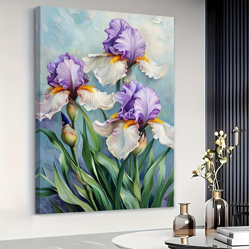 Stampa su tela intelaiata — Iris