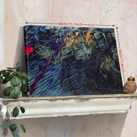 Stampa su tela intelaiata — Homage to Boccioni