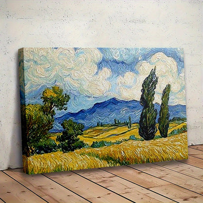 Stampa su tela intelaiata — Homage to Van Gogh