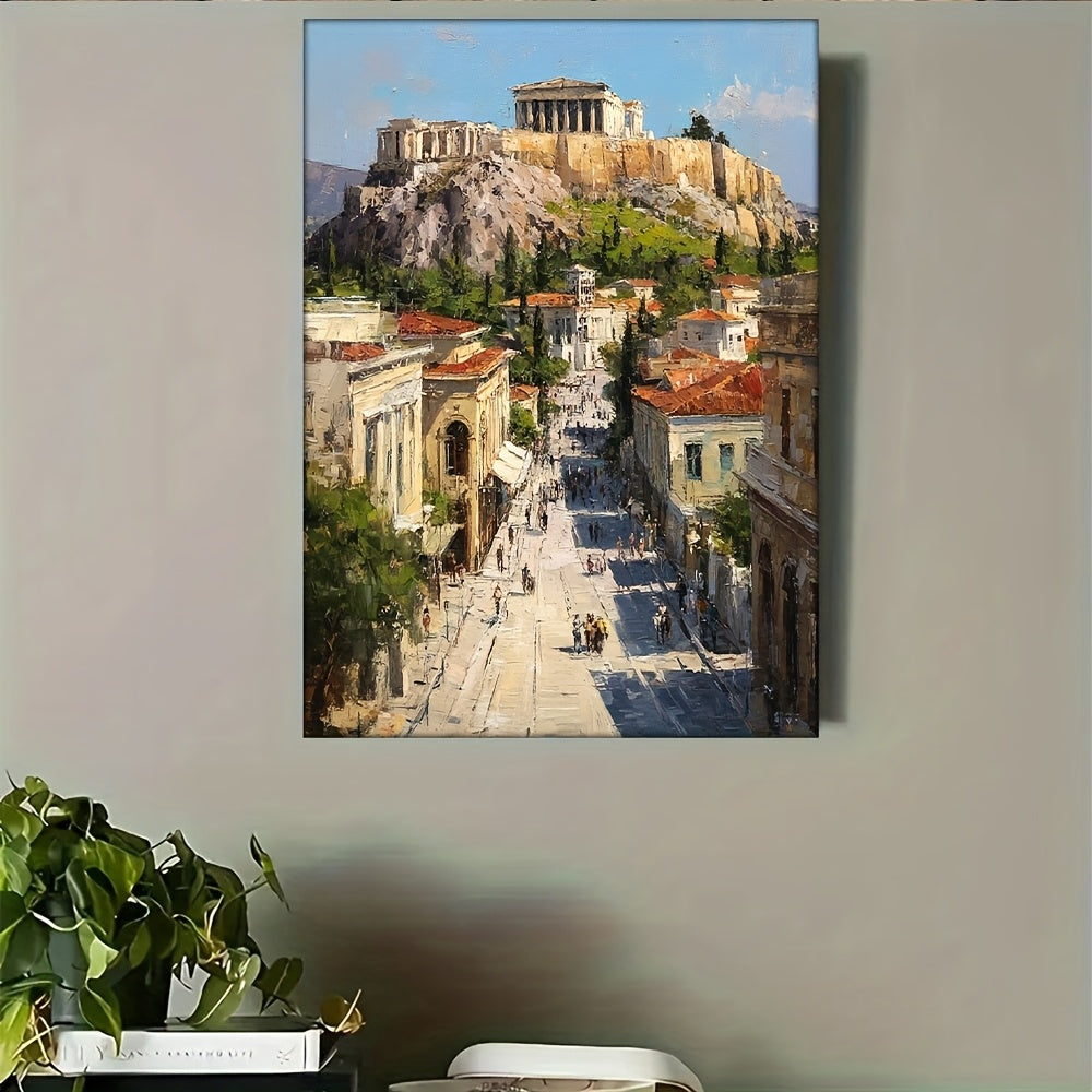 Stampa su tela intelaiata — Acropoli di Atene