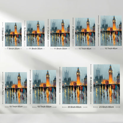 Stampa su tela intelaiata — Londra Big Ben