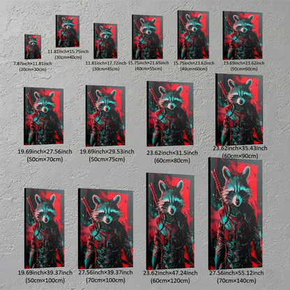 Stampa su tela intelaiata — Rocket Raccoon