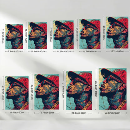 Stampa su tela intelaiata — Hip-Hop Urbano