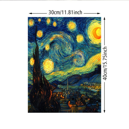 Stampa su tela intelaiata — Homage to Van Gogh