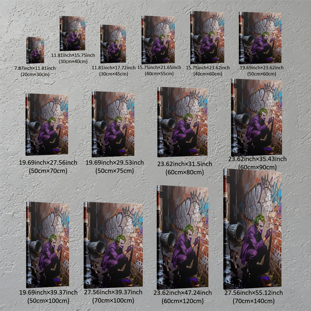 Stampa su tela intelaiata — Homage to Joker