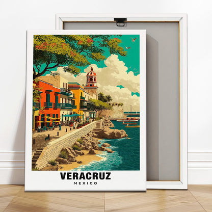 Stampa su tela intelaiata — Veracruz