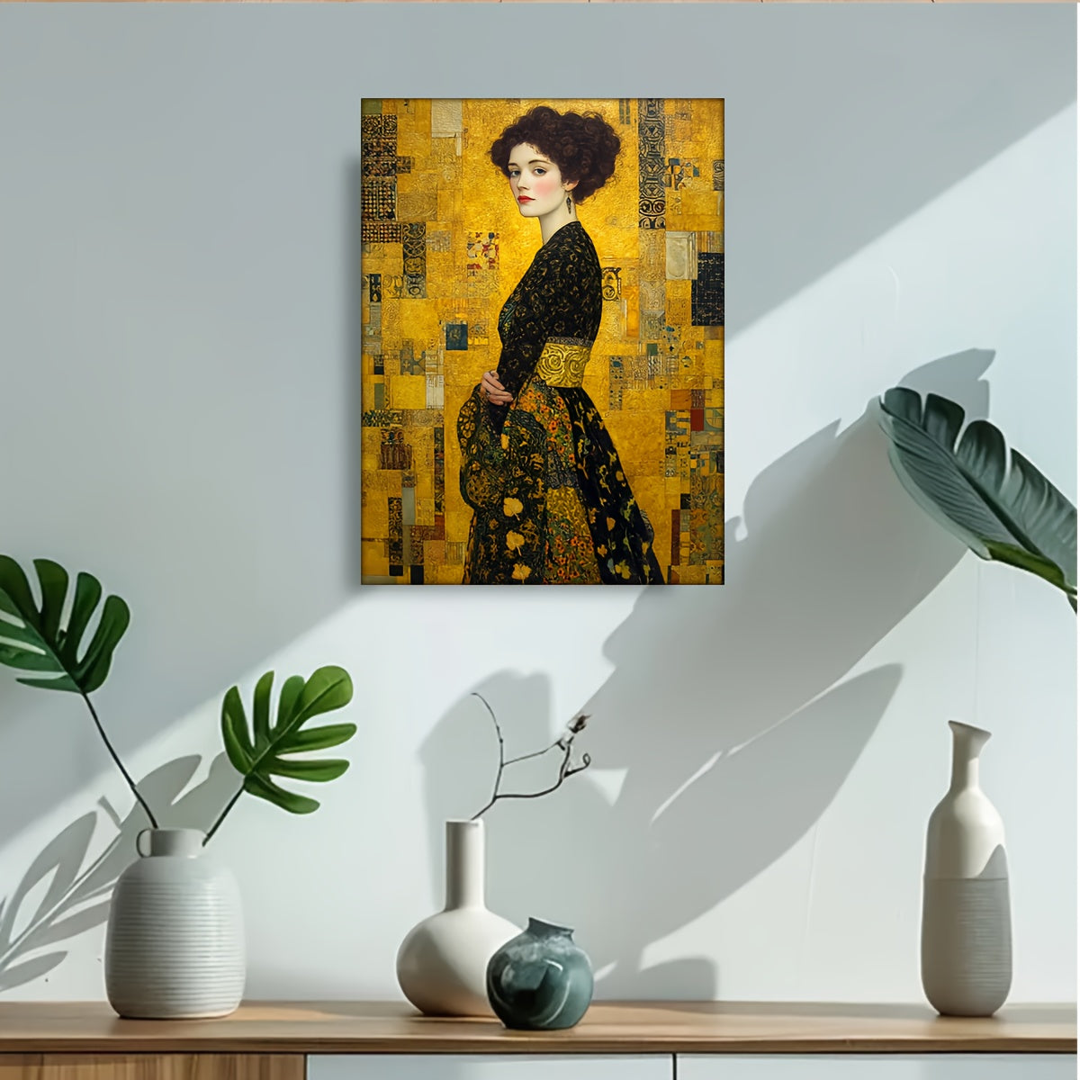 Stampa su tela intelaiata — Homage to Klimt
