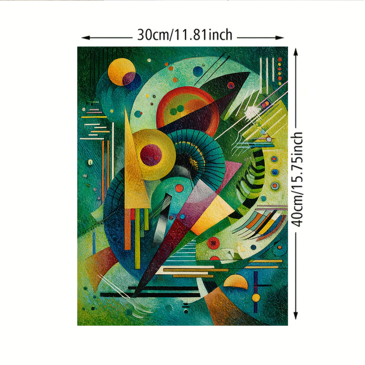Stampa su tela intelaiata — Homage to Kandinsky