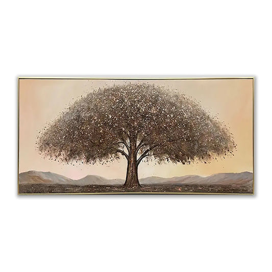 Dipinto a mano da intelaiare — Albero della Fortuna