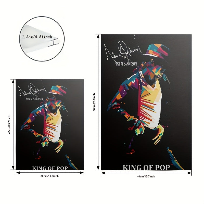 Stampa su tela intelaiata — Homage to Michael Jackson