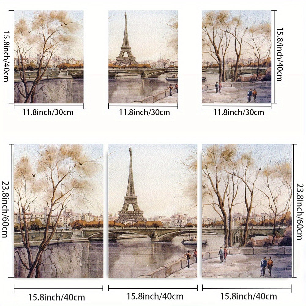 Stampa su tela intelaiata — Torre Eiffel