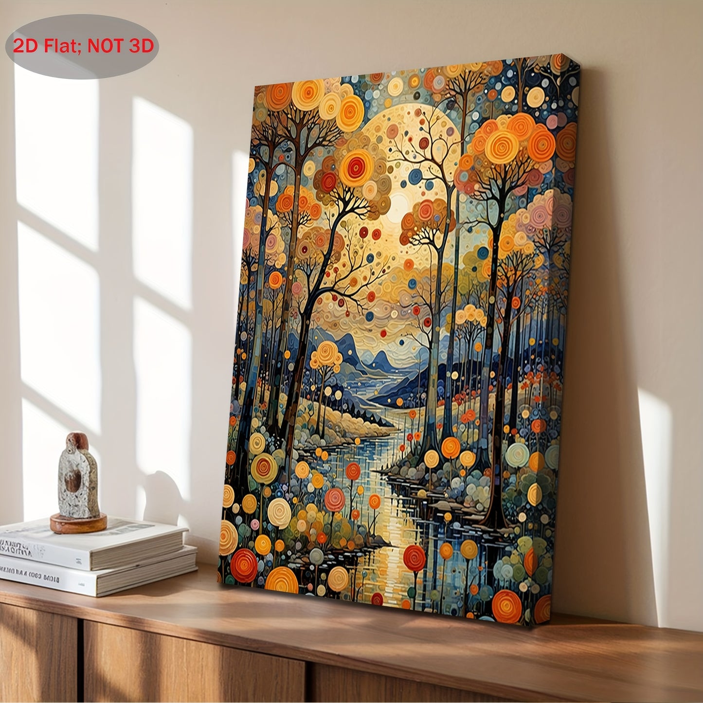 Stampa su tela intelaiata — Homage to Klimt