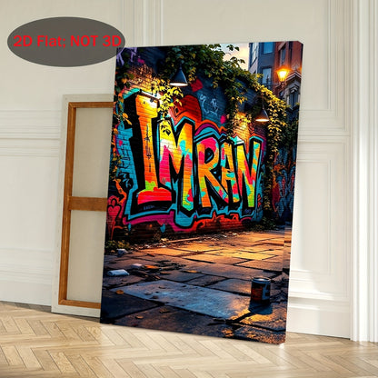 Stampa su tela intelaiata — Street Art Graffiti