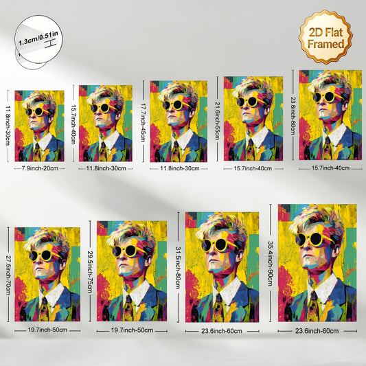 Stampa su tela — Ritratto Pop Art