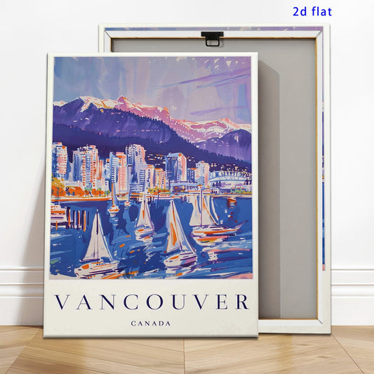 Stampa su tela intelaiata — Vancouver