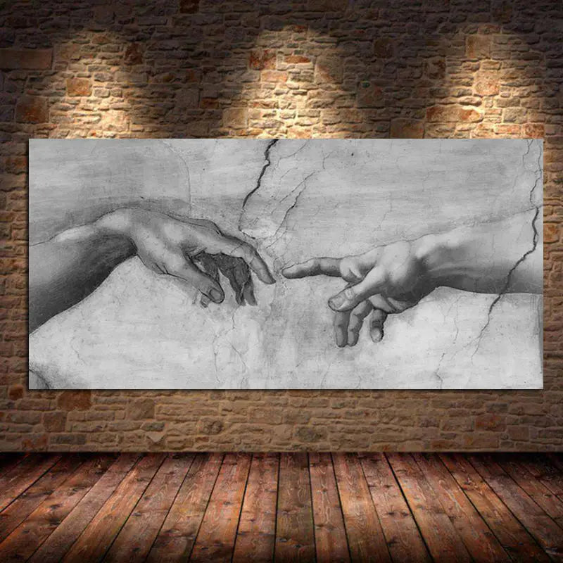 Stampa su tela da intelaiare — Homage to Michelangelo