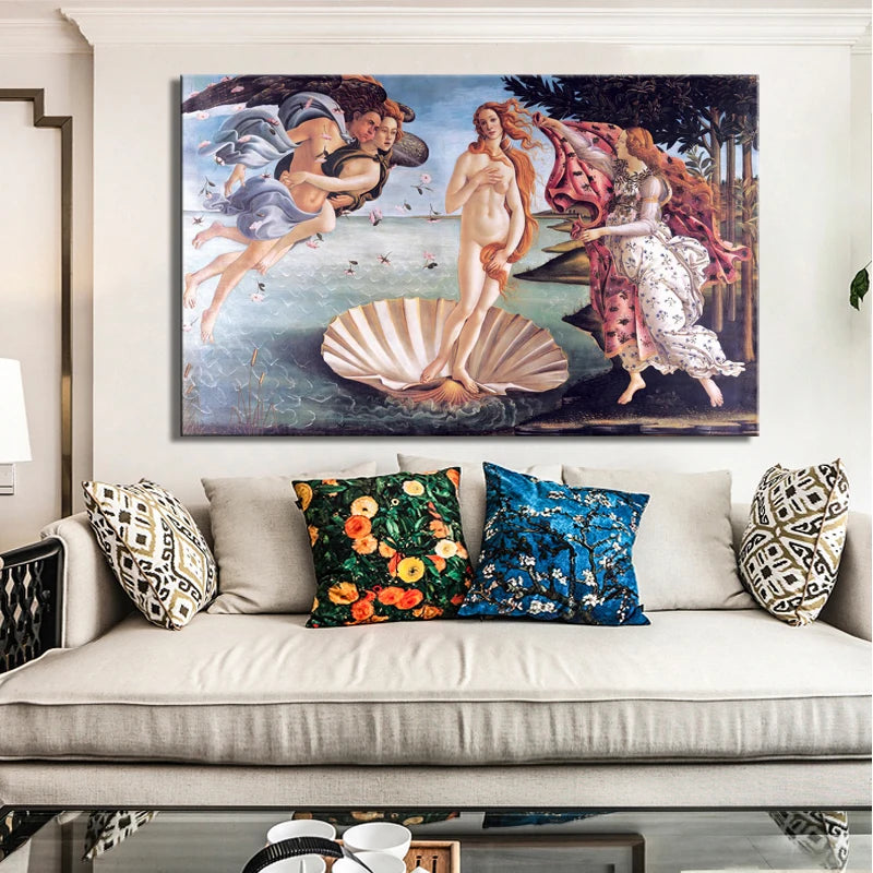 Stampa su tela da intelaiare — Homage to Botticelli