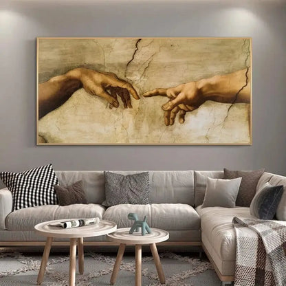 Stampa su tela da intelaiare — Homage to Michelangelo