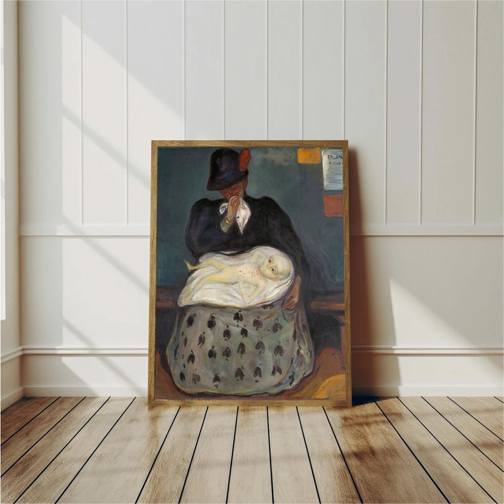 Stampa su tela da intelaiare — Homage to Munch