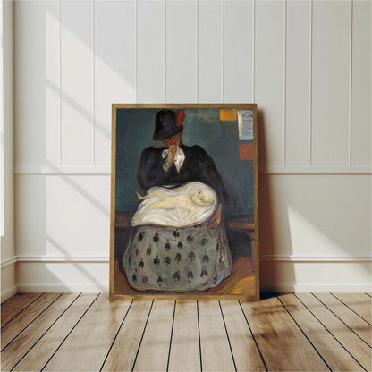 Stampa su tela da intelaiare — Homage to Munch