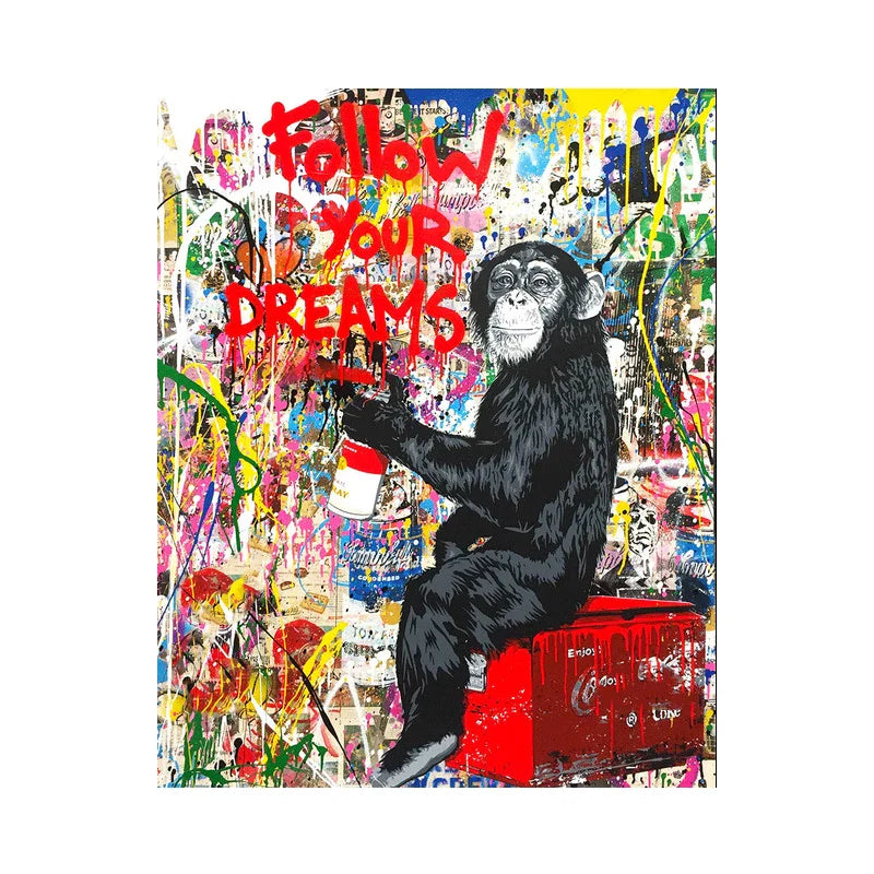 Stampa su tela da intelaiare — Homage to Mona Lisa