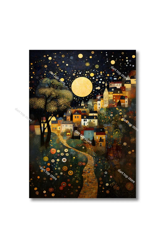 Stampa su tela da intelaiare — Homage to Klimt