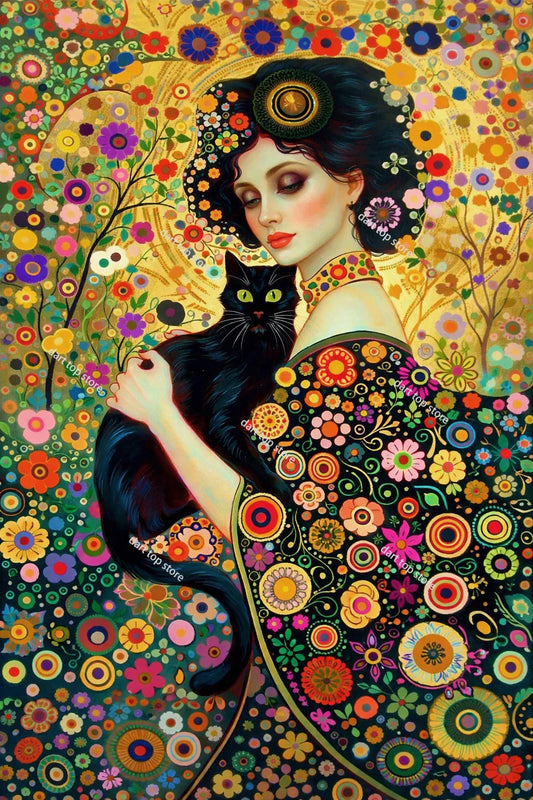 Stampa su tela da intelaiare — Homage to Klimt