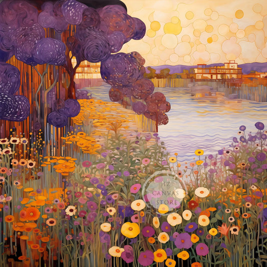Stampa su tela da intelaiare — Homage to Klimt