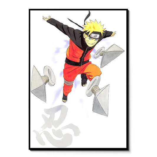 Stampa su tela da intelaiare — Homage to Naruto