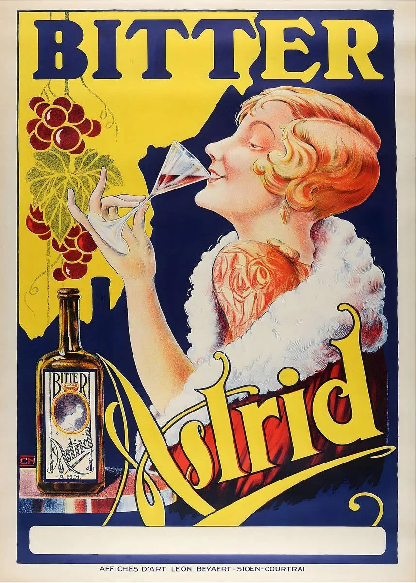 Stampa su tela da intelaiare — Cocktail Negroni